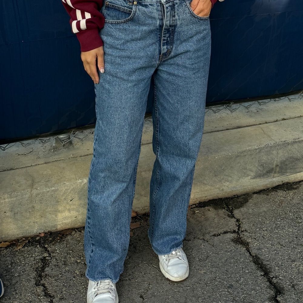 Straight Leg Jeans